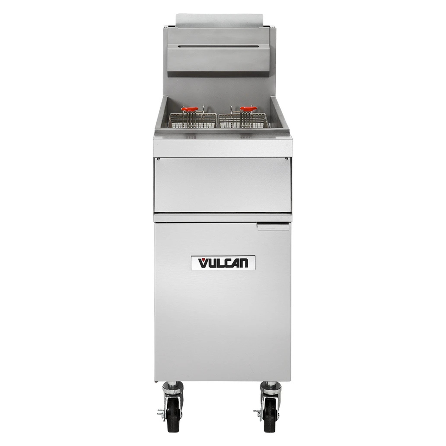 Vulcan GR Series Stainless Steel NSF Gas Floor Fryer 65-70 Lb - 1GR65M-1
