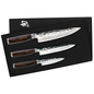 Shun Premier 3 Piece Walnut Knife Set - TDMS0300