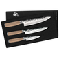 Shun Premier Blonde 3 Piece Knife Set - TDMS0300W