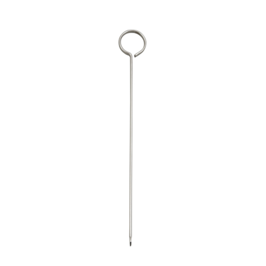 Skewer 8" Oval Stainless Steel Skewer - DZ - SKO-8