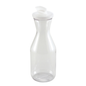 Winco Decanter 1 Qt Polycarbonate with Flip Lid Clear - PDT-10