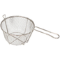 Cesta para freír redonda de malla de alambre de 8,5"