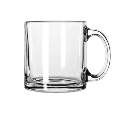 Libbey - 玻璃咖啡杯，“霍夫曼之家” 13 盎司 - 5213 - 12 件