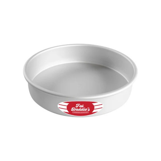 Fat Daddios - Cake Pan, Round 8" x 2" - Anodized Aluminum - PRD-82