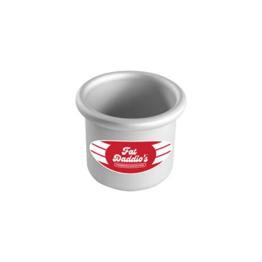 Fat Daddios - Cake Pan, Round 3" x 3" - Anodized Aluminum - PRD-33