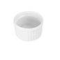 Molde para pastel BIA Cordon Bleu, 2 oz, estriado, blanco, CS1D