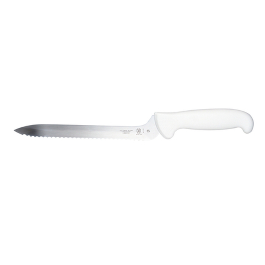 Mercer Tool Knife Offset Bread 8 Inch "Ultimate White Collection" - M18130