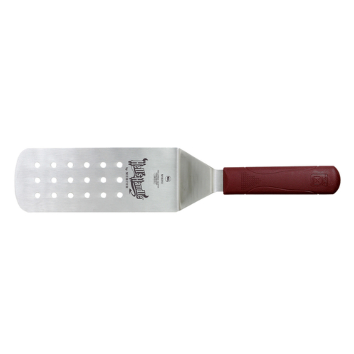 Herramienta Mercer - Espátula con esquinas redondeadas perforadas de 8" x 3" - M18310