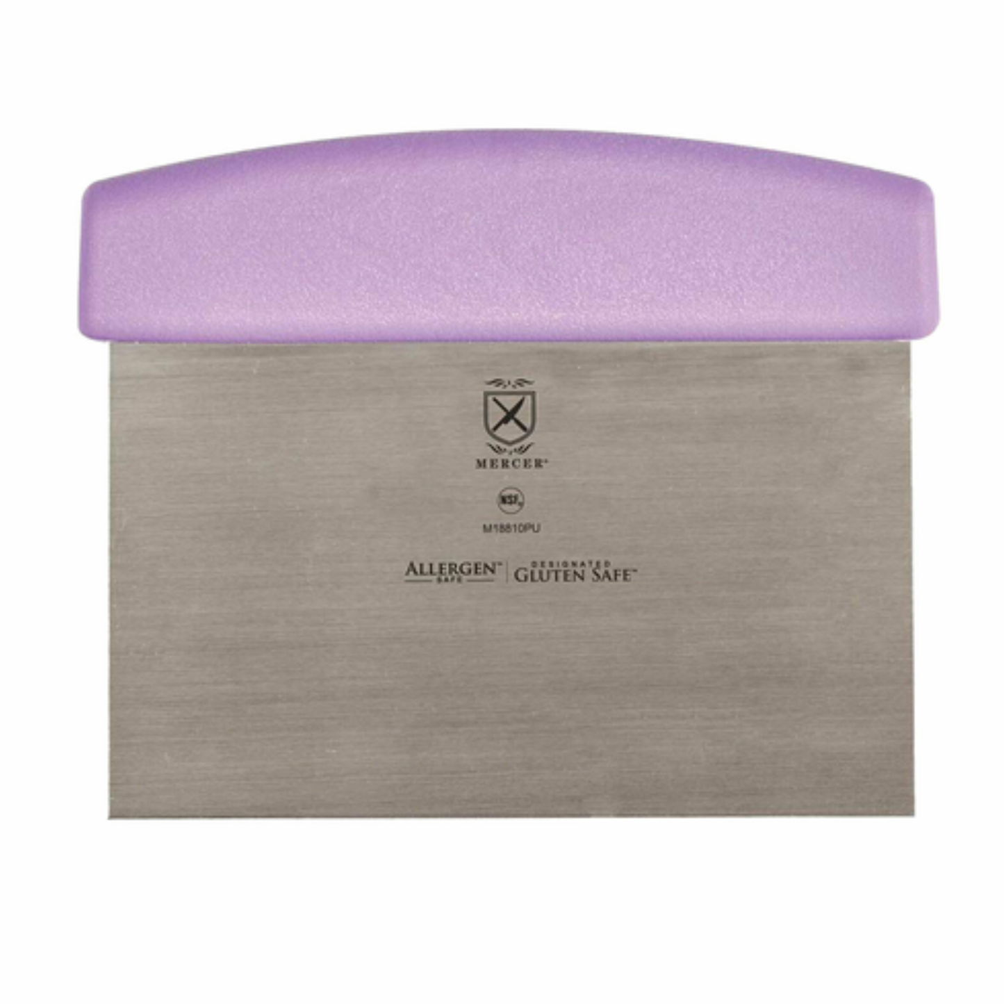 Mercer Bench Scraper 6"x3" Purple Handle - M18810PU
