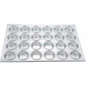 Molde para mini muffins de 24 tazas