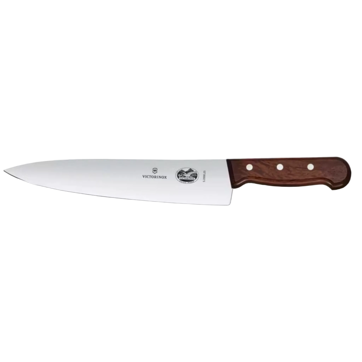 Victorinox 瑞士军刀厨师刀，10 英寸玫瑰木手柄 - 5.2000.25