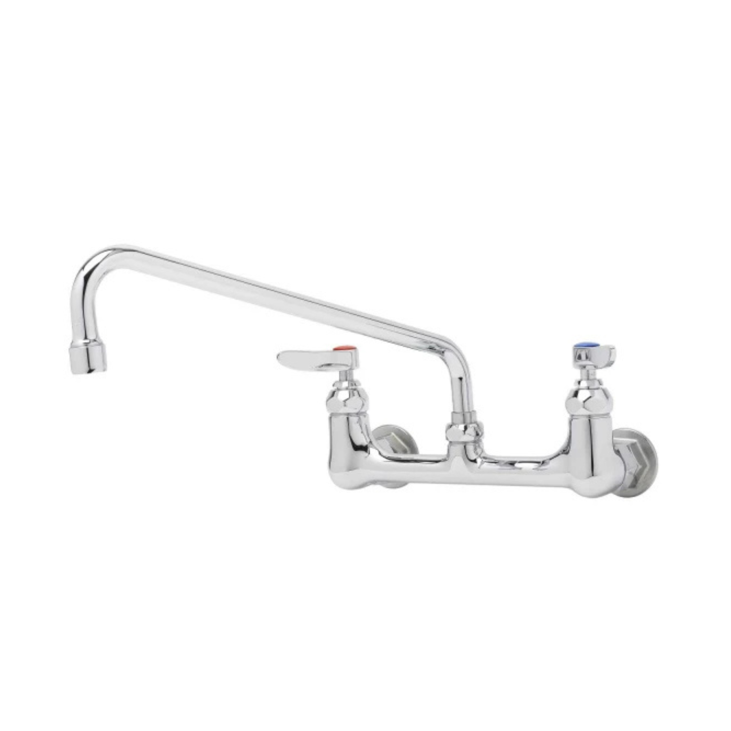 T&S Brass Faucet Splash/Wall Mount 12″ Swivel Spout Less Nozzle - B-0231