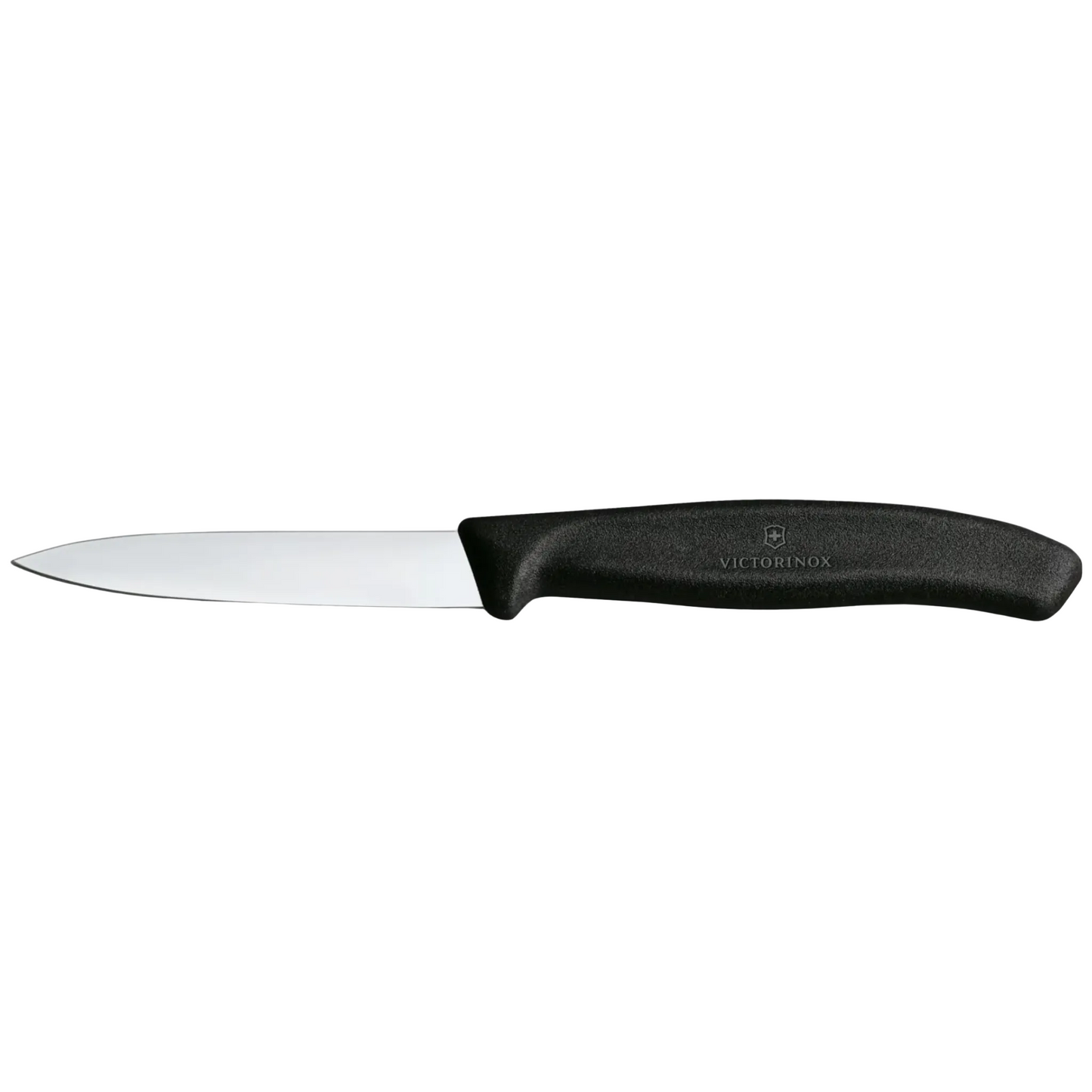 Victorinox 瑞士军刀削皮刀 4 英寸黑色手柄 - 5.0703.S-X1
