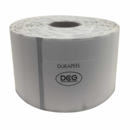 National Checking Blank DuraPeel Removeable Label, Roll - DCG-DP22-4
