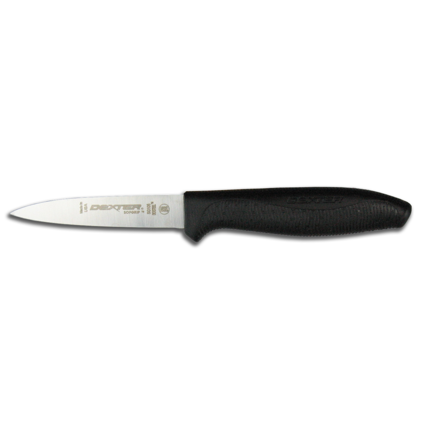 Dexter-Russell SoftGrip Paring Knife 3.5" Black - SG105B