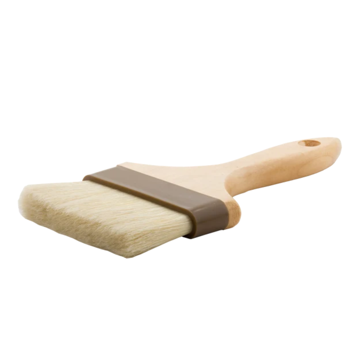 Pastry Brush, 4" Flat, Boar - PB-4