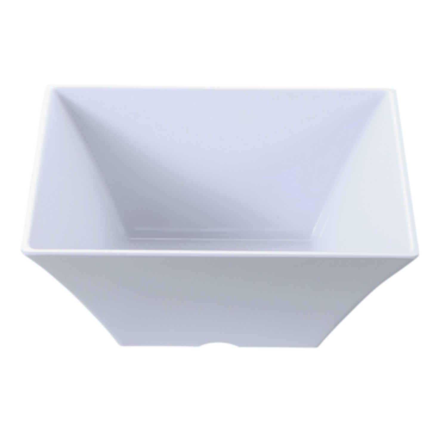 Yanco Rome Bowl, 2 Quart square, melamine, white - RM-4107