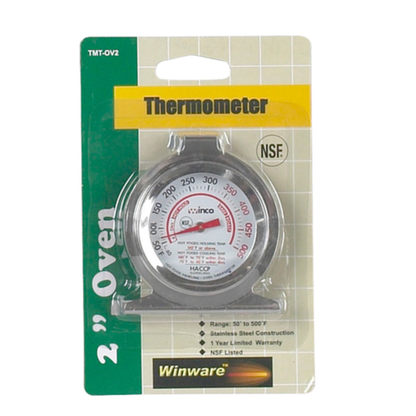 Winco Oven Thermometer 2" Dial - TMT-OV2