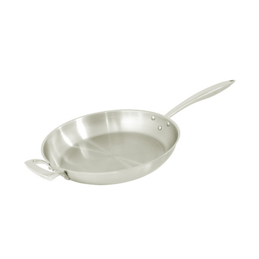 Browne Foodservice Thermalloy Fry Pan, Tri-Ply, 12" dia. x 2", Without Cover - 5724052