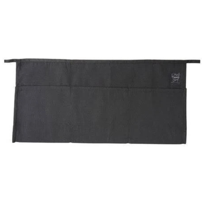 Chef Revival Waist Apron Black 3-Pocket - 605WAFH-BK