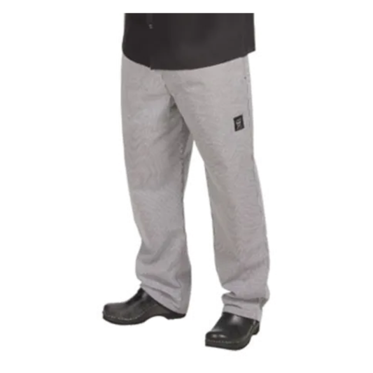 Chef Revival Chef Pants Houndstooth Drawstring Small - P020HT-S