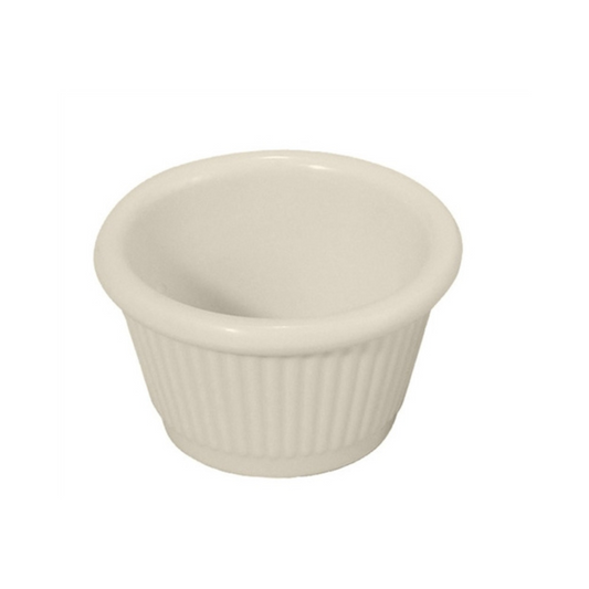 CCK Fluted Ramekin 1.5 oz, Bone - DZ