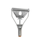 CCK Quick-Change Mop Handle, 63" long, 1-1/8" dia., metal head, wood handle - 4034000