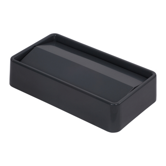 CCK Swing Top Lid, Receptacle, fits 15/23 gallon Trimline waste containers, gray - 34202423