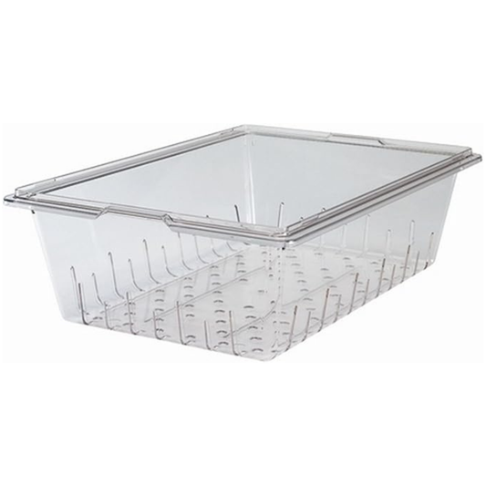 Cambro 食品盒滤锅，透明 18" x 26" x 6" - 1826CLRCW135