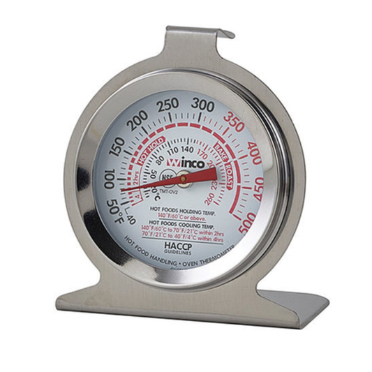 Winco Oven Thermometer 2" Dial - TMT-OV2
