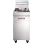 Vulcan LG400 NSF Natural Gas Floor Fryer 45-50 lb, 120,000 BTU LG400-1