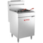Vulcan NSF Commercial Gas Floor Fryer Stainless Steel 70 lb - Natural LG500-1