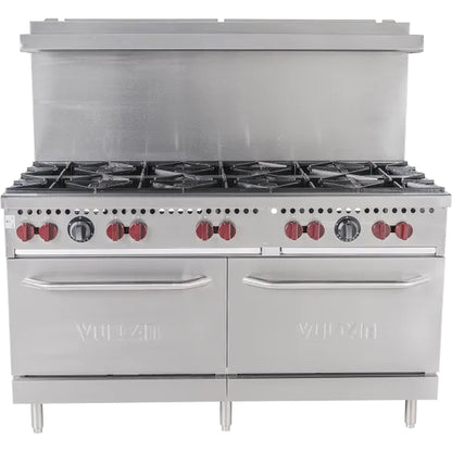 Vulcan SX Series Commercial Gas Range Stainless Steel 10-Burner 60" SX60-10BN