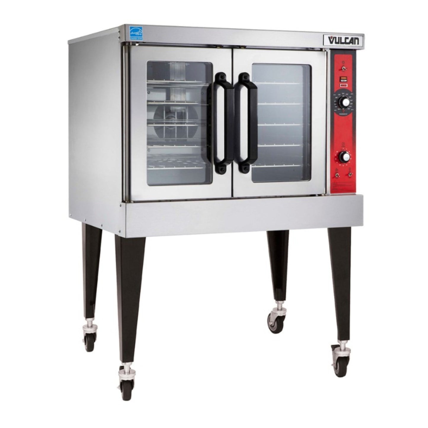 Vulcan Single Deck Gas Convection Oven - 50,000 BTU, Full Size, Solid State Controls - VC4GD - DEMO
