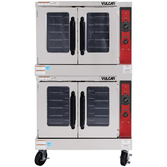 Vulcan Double Deck Full Size Electric Convection Oven NSF 480V - VC55ED-480