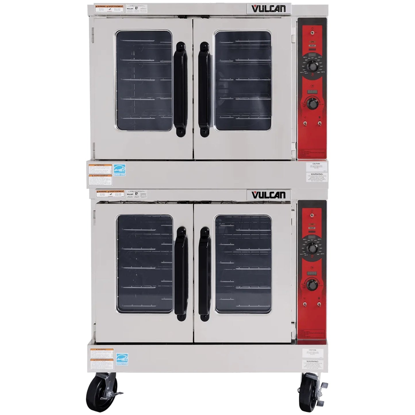 Vulcan Double Deck Gas Convection Oven NSF Energy Star 100,000 BTU VC55GD