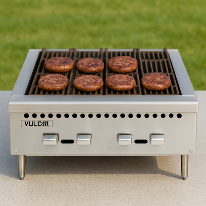 Asador Vulcan de 36" a gas natural - VCRB36