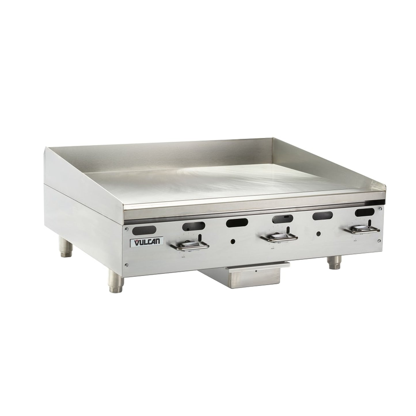 Vulcan Heavy-Duty Manual Gas Griddle NSF Polished Steel 36" VMG36-101