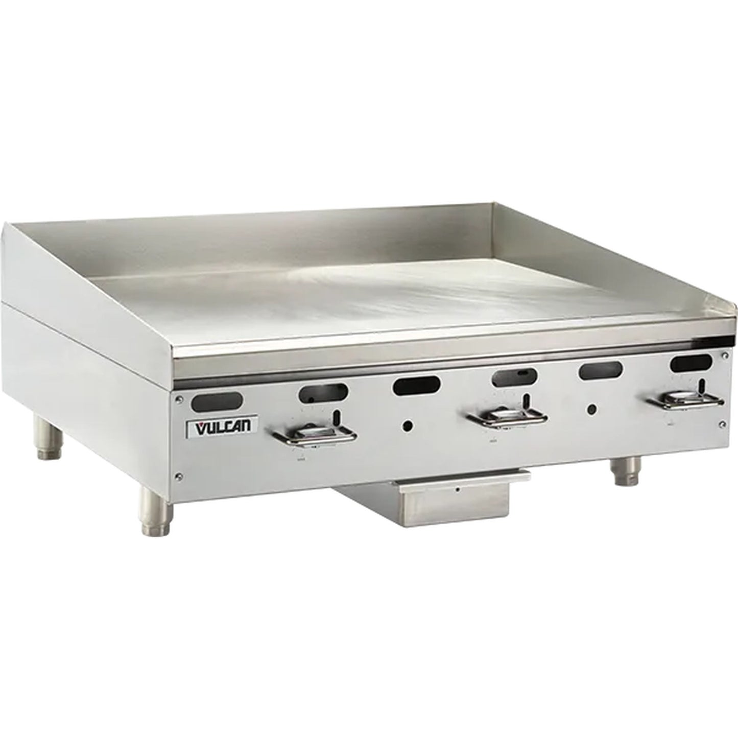 Vulcan Heavy-Duty Manual Gas Griddle NSF Polished Steel 36" VMG36-101