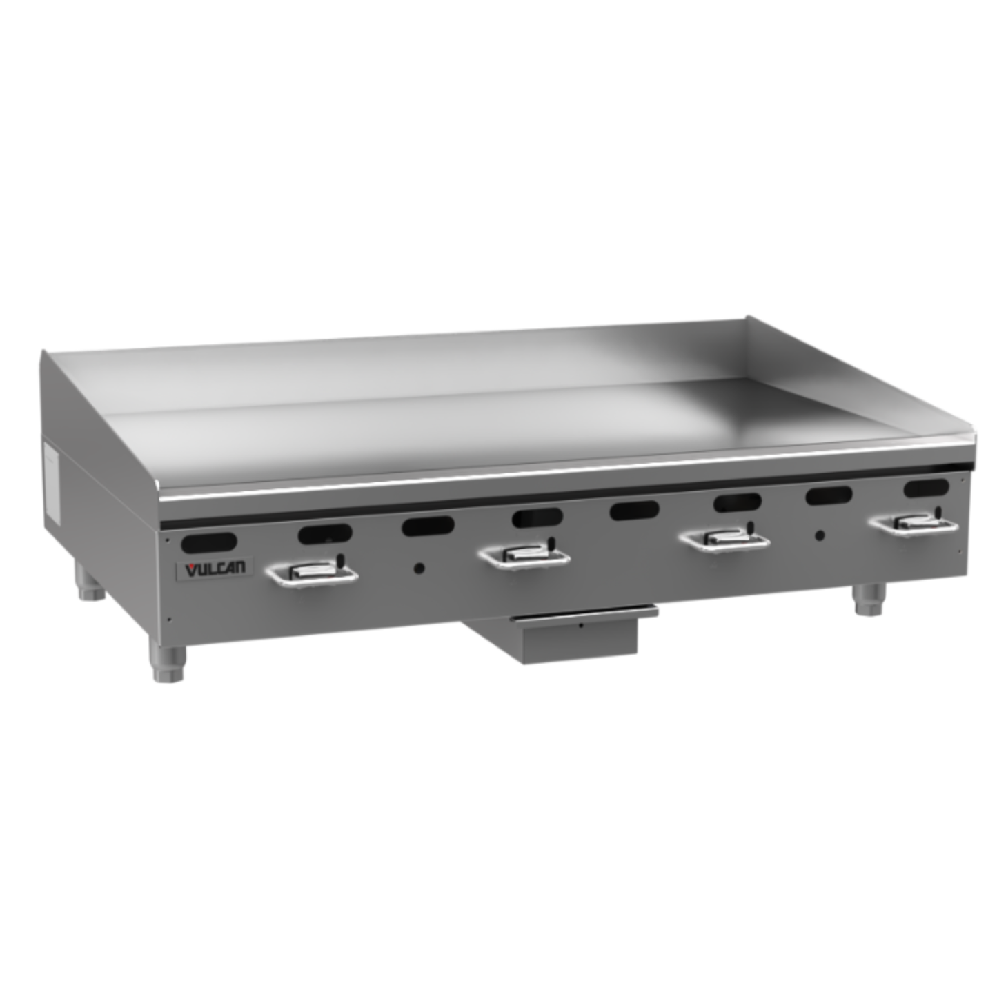 Vulcan Heavy-Duty Manual Gas Griddle NSF Countertop 48" - Natural Gas - VMG48-101