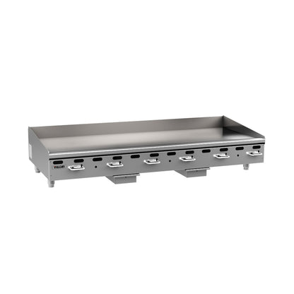 Vulcan Heavy-Duty Manual Gas Griddle NSF Polished Steel 72" VMG72-101