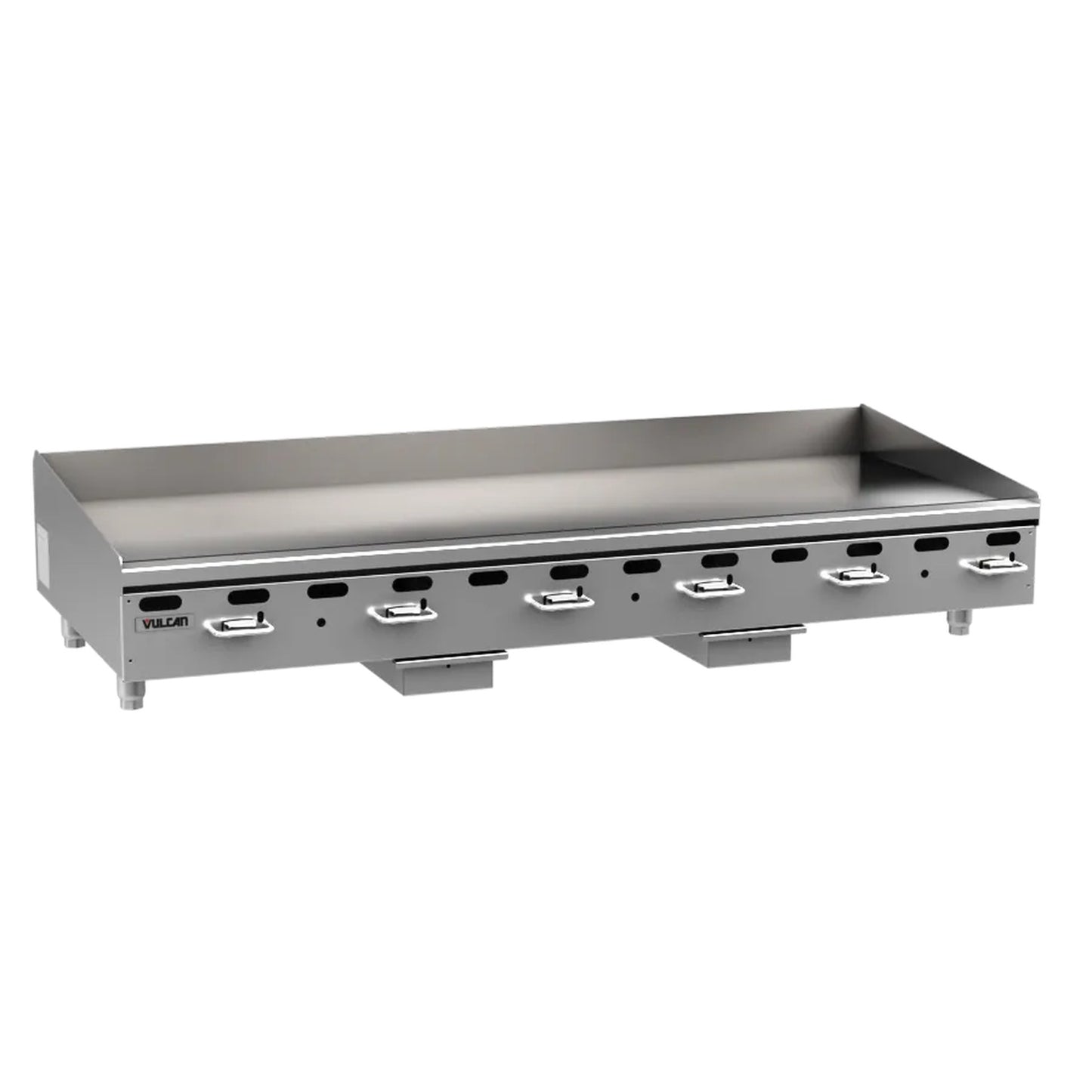 Vulcan Heavy-Duty Manual Gas Griddle NSF Polished Steel 72" VMG72-101