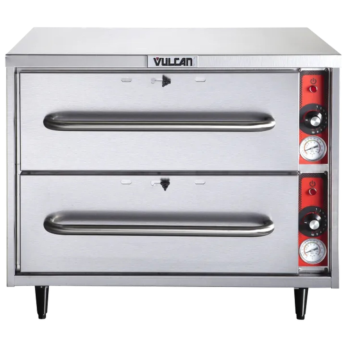 Vulcan Stainless Steel 2-Drawer Warmer NSF Freestanding 120V 950W VW2S-1M0ZX