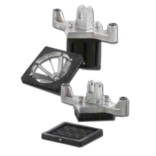 Vollrath T-Pack, 1/4" Blade Assembly & Pusher Block, for Wall Mount Instacut - 15081