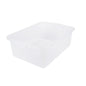 Vollrath Food Storage Box, Clear, 20" x 15" x 7" - 1527-C13