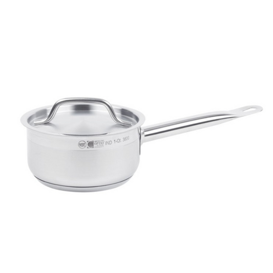 Vollrath Sauce Pan, 1qt Professional Stainless Steel - 3800