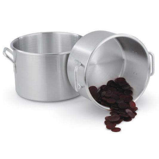Olla para salsa Vollrath de 14 cuartos de galón, aluminio de uso medio - 4332