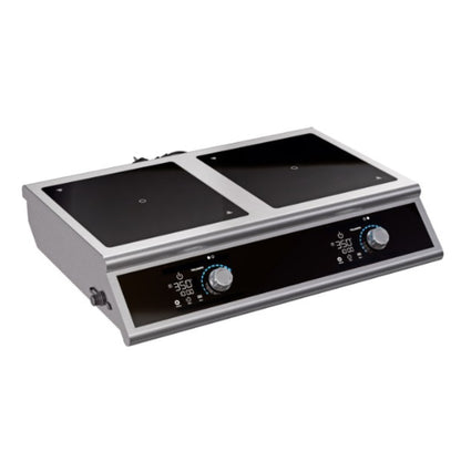 Vollrath Dual-Hob Countertop Induction Range Stainless Steel - DUALI-2900SS