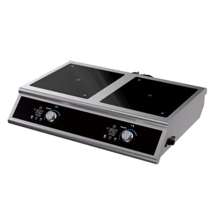 Vollrath Dual-Hob Countertop Induction Range Stainless Steel - DUALI-2900SS