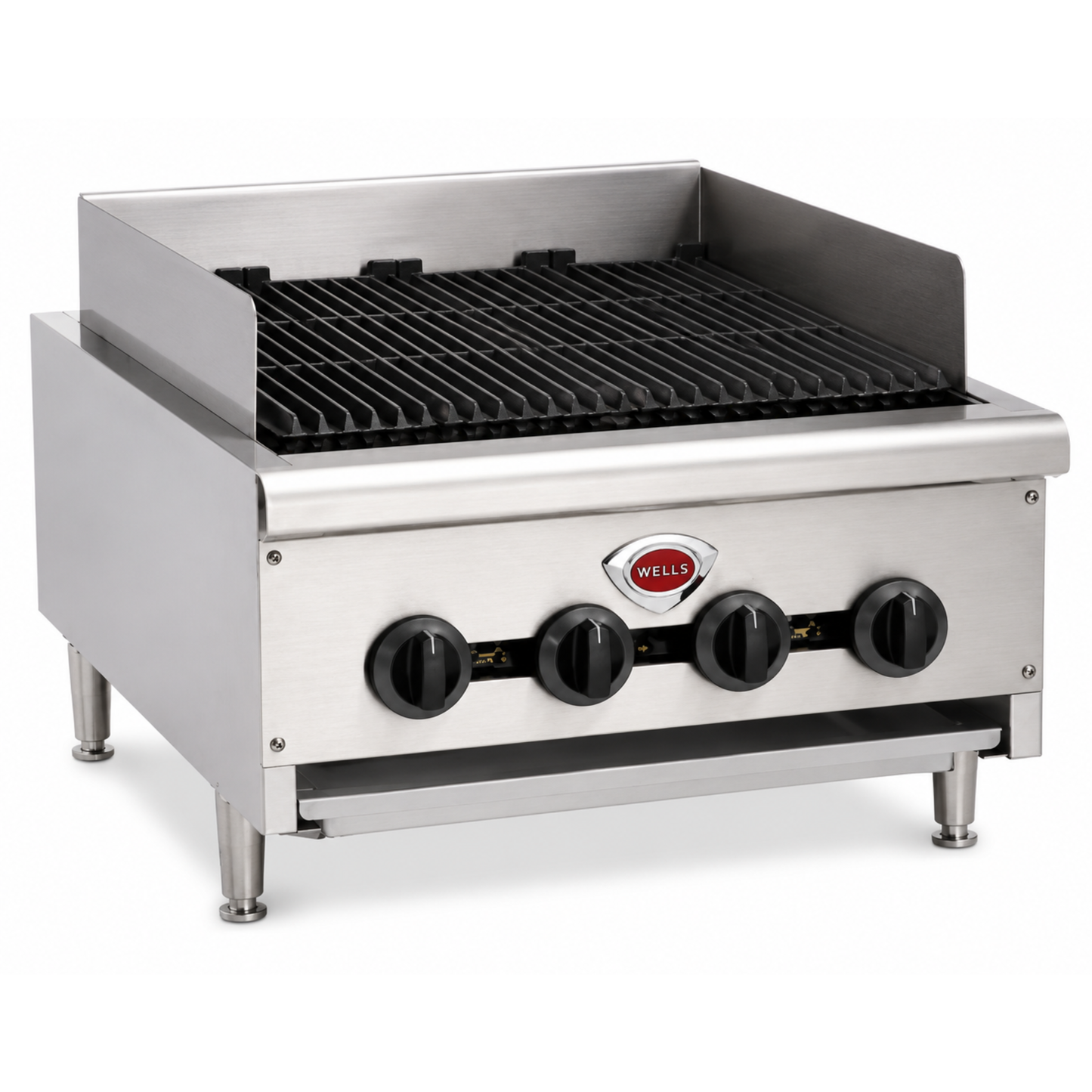Wells Heavy Duty Gas Countertop Radiant Charbroiler NSF 48" -  HDCB-4830G